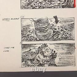 RETURN OF THE JEDI Production Used Storyboard Luke vs. Rancor (9)