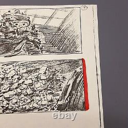 RETURN OF THE JEDI Production Used Storyboard Luke vs. Rancor (9)