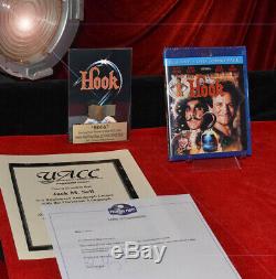 ROBIN WILLIAMS HOOK Croc PROP Skin, Premiere Props COA, UACC RD#228 DVD, Frame