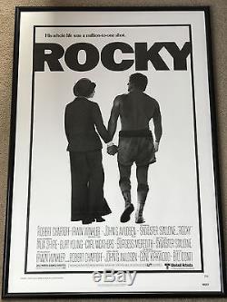 ROCKY Original 1-Sheet Movie Poster (1976) Stallone Best Picture