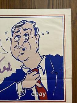 RODNEY DANGERFIELD poster 1981 Autographed Notre Dame So Bend IN Original 20x14