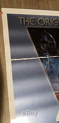 ROLLED! STAR WARS 1982 Original Movie Poster 27x41 Revenge of The Jedi Banner