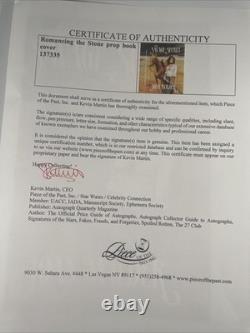 ROMANCING THE STONE. Movie Prop Book Cover Production Made ORIGINAL Coa X1