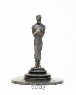 Rare 1939 11th Annual Academy Awards (AMPAS) miniature table Oscar statue