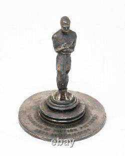 Rare 1939 11th Annual Academy Awards (AMPAS) miniature table Oscar statue