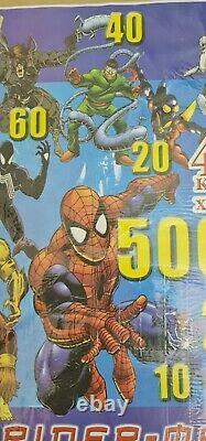 Rare 1980s Malaysia Kids Party Game Slip Superheroes Spiderman X Superman