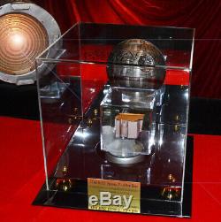 Rare DEATH STAR Screen-Used Prop STAR WARS IV, COA London Props, DVD, Lit CASE