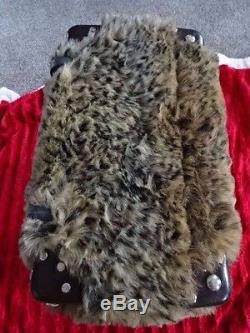 Rare Disney Movie Prop! 102 Dalmations Fur Luggage/valise! One-of-a-kind Orig