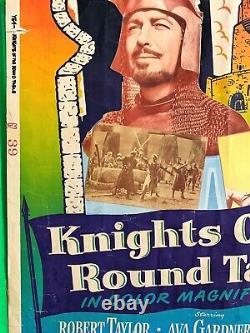 Rare KNIGHTS OF THE ROUND TABLE 30 x 40 Theatre Movie Poster AVA GARDNER