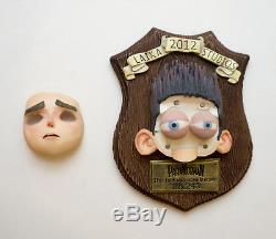 Rare Laikas Paranorman Screen used Stop Motion RP Faces