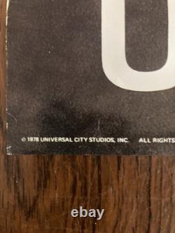 Rare! Original 1978 U. S Senator Blutarsky Poster John Belushi Animal House