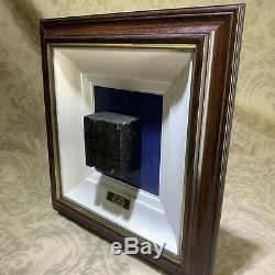 Rare Original Framed RMS Titanic Anti Vibration Floor Block