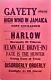 Rare Vintage Original'60's Gayety Theater/ Elmvale Drive-in Poster