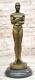 Real Bronze Statue Metal Academy Awards Oscar Trophy Movie Memorabilia