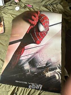 Recalled 2002 Double-sided Spider-Man Movie Poster, Original WTC 27 X 40 RARE