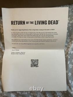 Return Of The Living Dead(2025) Screen Used Prop WithCOA Tarman Tree Ornament