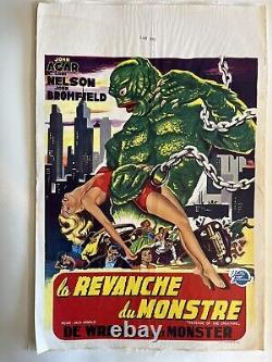 Revenge Of The Creature Belgian Poster