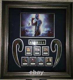 Riddick authentic signed movie memorabilia prop