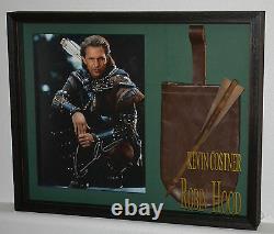 Robin Hood Kevin Costner Arrows Alan Rickman Prop Blu-Ray COA autograph Signed