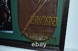 Robin Hood Kevin Costner Arrows Alan Rickman Prop Blu-Ray COA autograph Signed