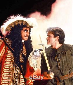 Robin Williams Hook Peter Pan Hero Gold Sword Screen Used Movie Prop Spielberg