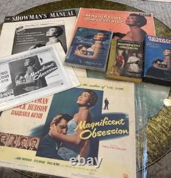 Rock Hudson Jane Wyman 1954 MAGNIFICENT OBSESSION Lots Of Movie Memorabilia