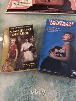 Rock Hudson Jane Wyman 1954 MAGNIFICENT OBSESSION Lots Of Movie Memorabilia