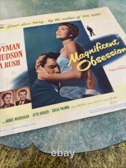 Rock Hudson Jane Wyman 1954 MAGNIFICENT OBSESSION Lots Of Movie Memorabilia