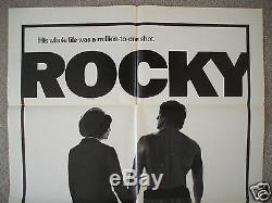 Rocky 1976 Original Movie Poster 1sh Vintage Balboa Sylvester Stallone Boxing