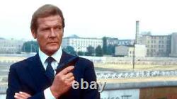 Roger Moore James Bond 007 Silk Tie He Owned With Coa