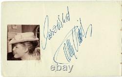 Romy Schneider, Magda Schneider, and K. H. Boehm, 3 Authentic Autographs CoA