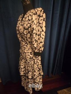 RueMcclanahan Owned & Worn 80's silk dress from Golden Girls Costumer