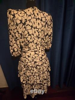 RueMcclanahan Owned & Worn 80's silk dress from Golden Girls Costumer