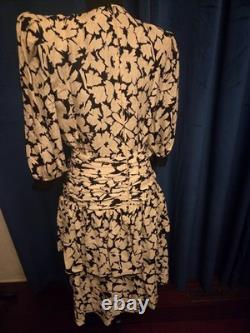 RueMcclanahan Owned & Worn 80's silk dress from Golden Girls Costumer