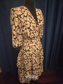 RueMcclanahan Owned & Worn 80's silk dress from Golden Girls Costumer