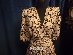 RueMcclanahan Owned & Worn 80's silk dress from Golden Girls Costumer