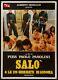 SALO Italian 39x55 poster Pier Paolo Pasolini Shocking Image! Filmartgallery