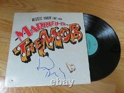 SCAR Director JONATHAN DEMME signed 1988 MARRIED TO THE MOB Record / Album COA