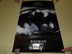 SET OF 4 BATMAN RETURNS ORIGINAL 1992 Keaton Pfeiffer DeVito 13.25x19.75 great