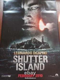 SHUTTER ISLAND Leonardo DiCaprio Original MOVIE THEATER Poster 4x6 Feet