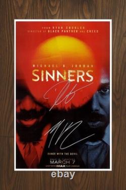 SINNERS Signed Movie Poster 11x17 with COA Authentic Memorabilia
