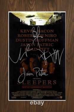 SLEEPERS Signed Movie Poster 11x17 with COA Authentic Memorabilia