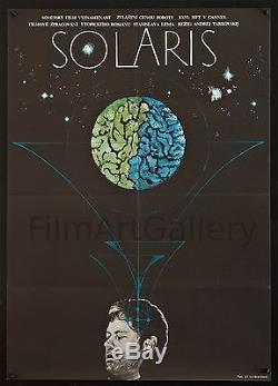SOLARIS 1975 Czech 23x33 poster Andrei Tarkovski Tarkovsky filmartgallery