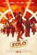 SOLO A STAR WARS STORY Original DS 27x40 Movie Poster FINAL VERSION HAN LANDO