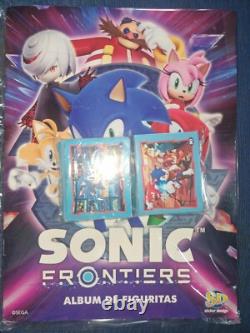SONIC - COMPLETE STICKERS + ALBUM - TRADING CARDS - Argentina