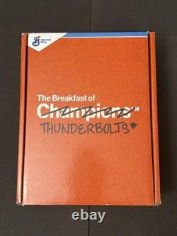 SPECIAL PR BOX Wheaties Marvel Studios Thunderbolts Cereal Box with ACRYLIC CASE