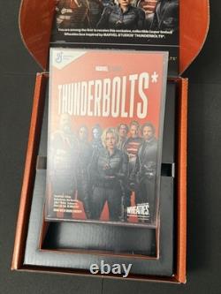 SPECIAL PR BOX Wheaties Marvel Studios Thunderbolts Cereal Box with ACRYLIC CASE