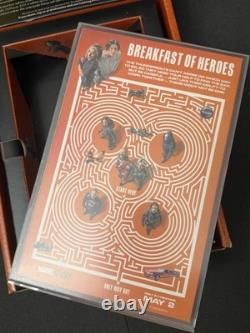 SPECIAL PR BOX Wheaties Marvel Studios Thunderbolts Cereal Box with ACRYLIC CASE