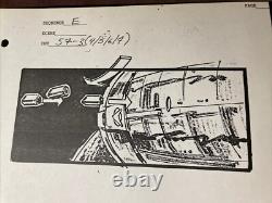 STAR TREK movie props 1979 Motion Picture STORYBOARDS production art! X1