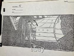 STAR TREK movie props 1979 Motion Picture STORYBOARDS production art! X1